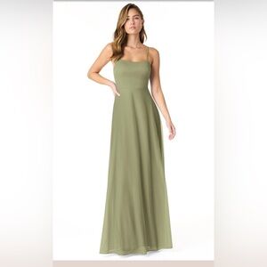 Azazie Pistachio Green Formal Dress